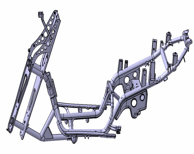 FRAME OF SCOOTER